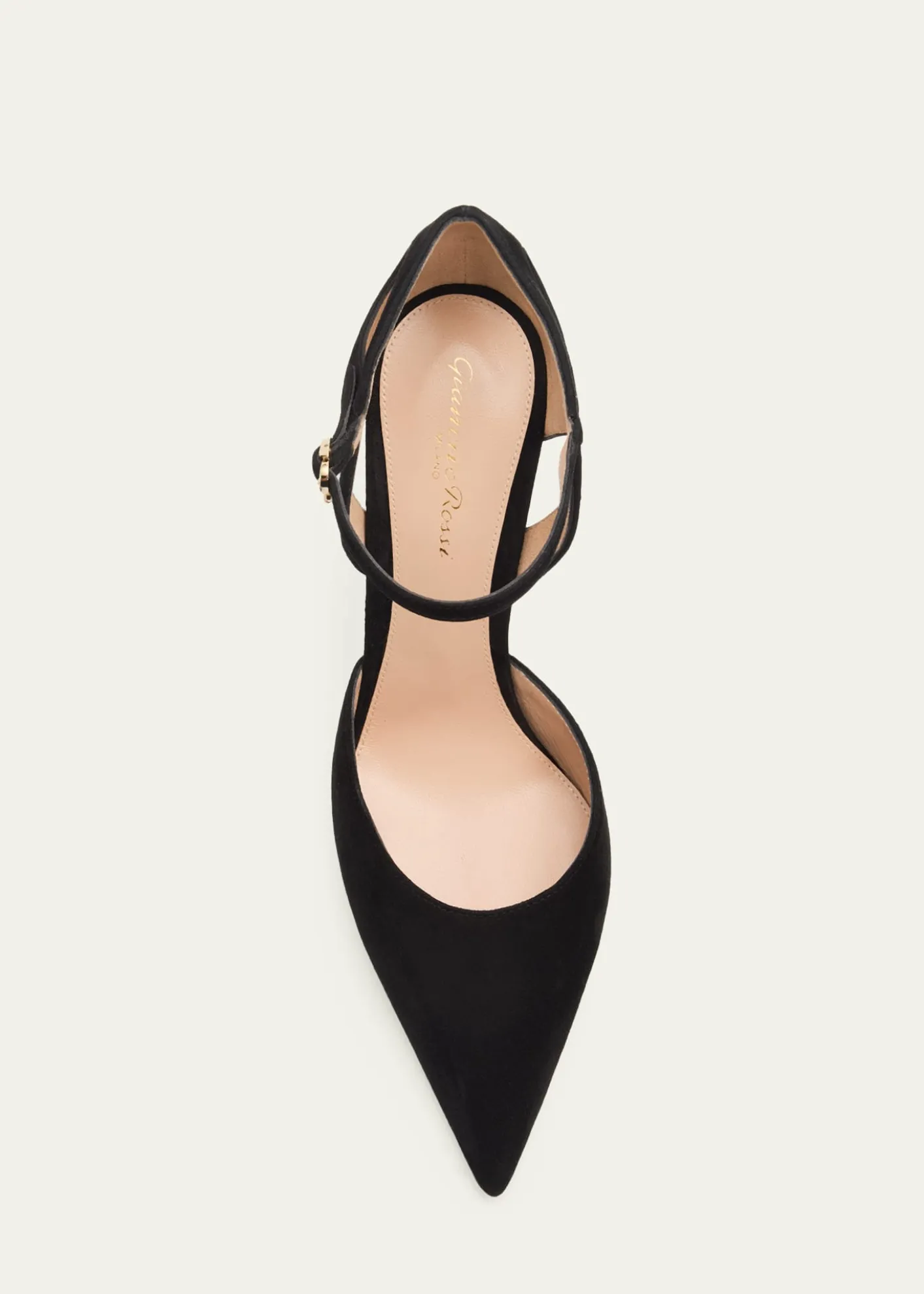 Gianvito Rossi95mm Suede Pointed-Toe Pumps