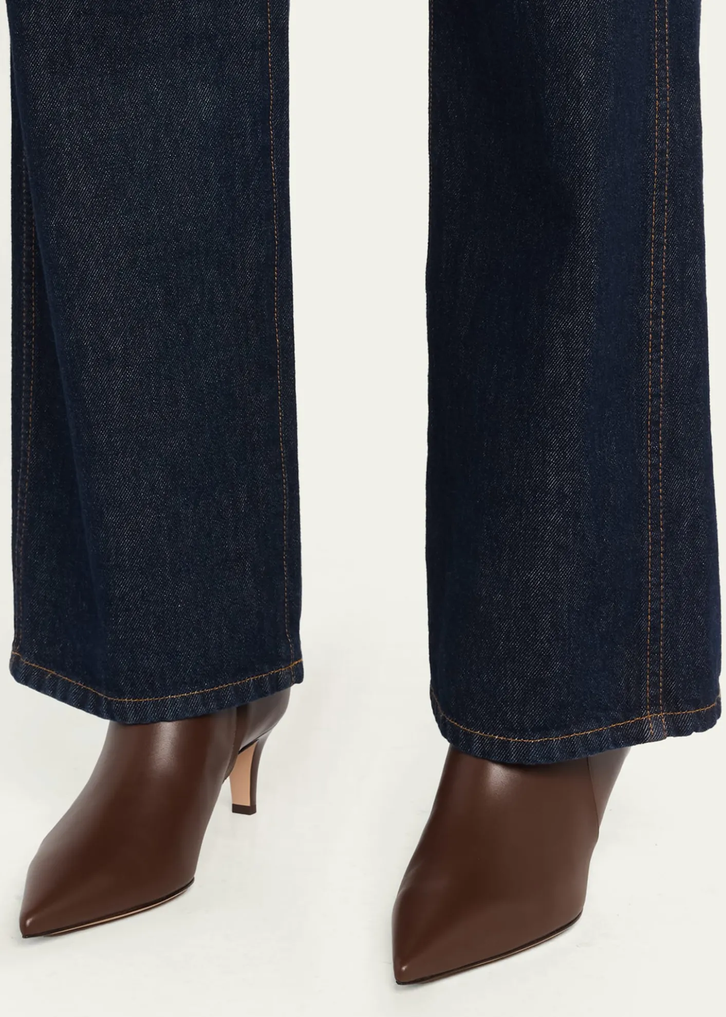 Gianvito Rossi55mm Vitello Leather Ankle Boots