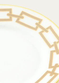 GINORI 1735Catene Cachemire Flat Bread Plate
