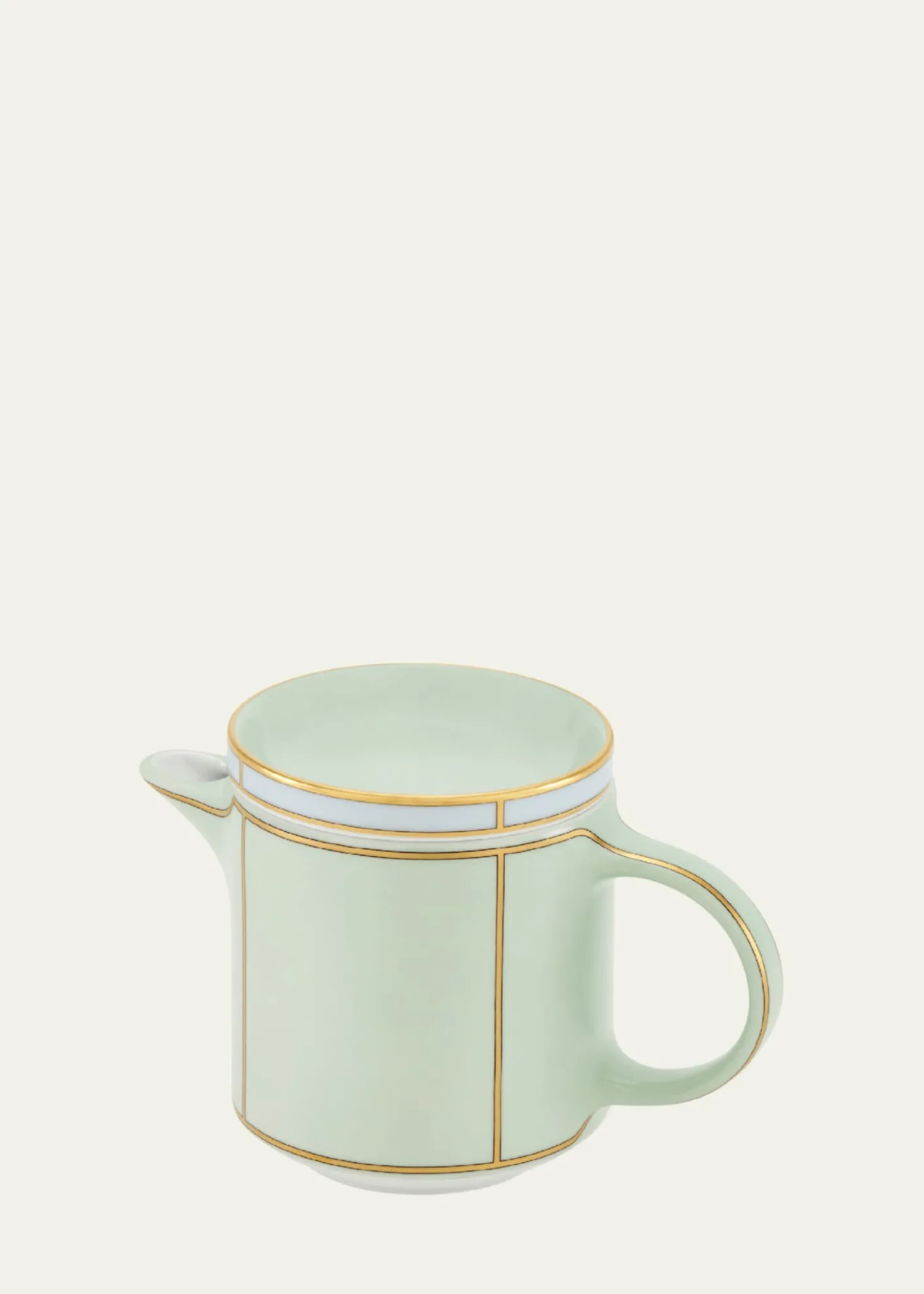 GINORI 1735Diva Coffeepot with Cover, Verde
