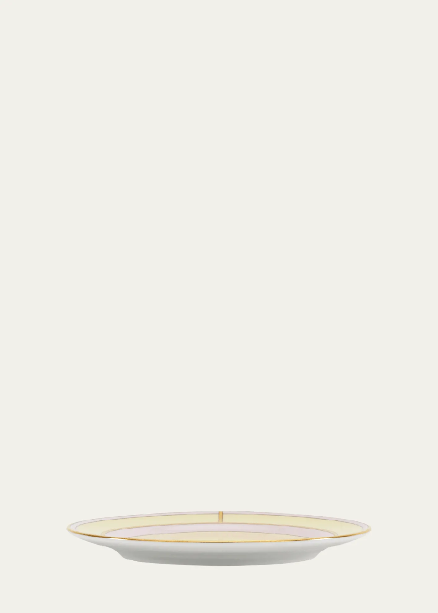 GINORI 1735Diva Colonna Bread Plate, Giallo