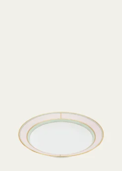 GINORI 1735Diva Colonna Soup Plate, Rosa