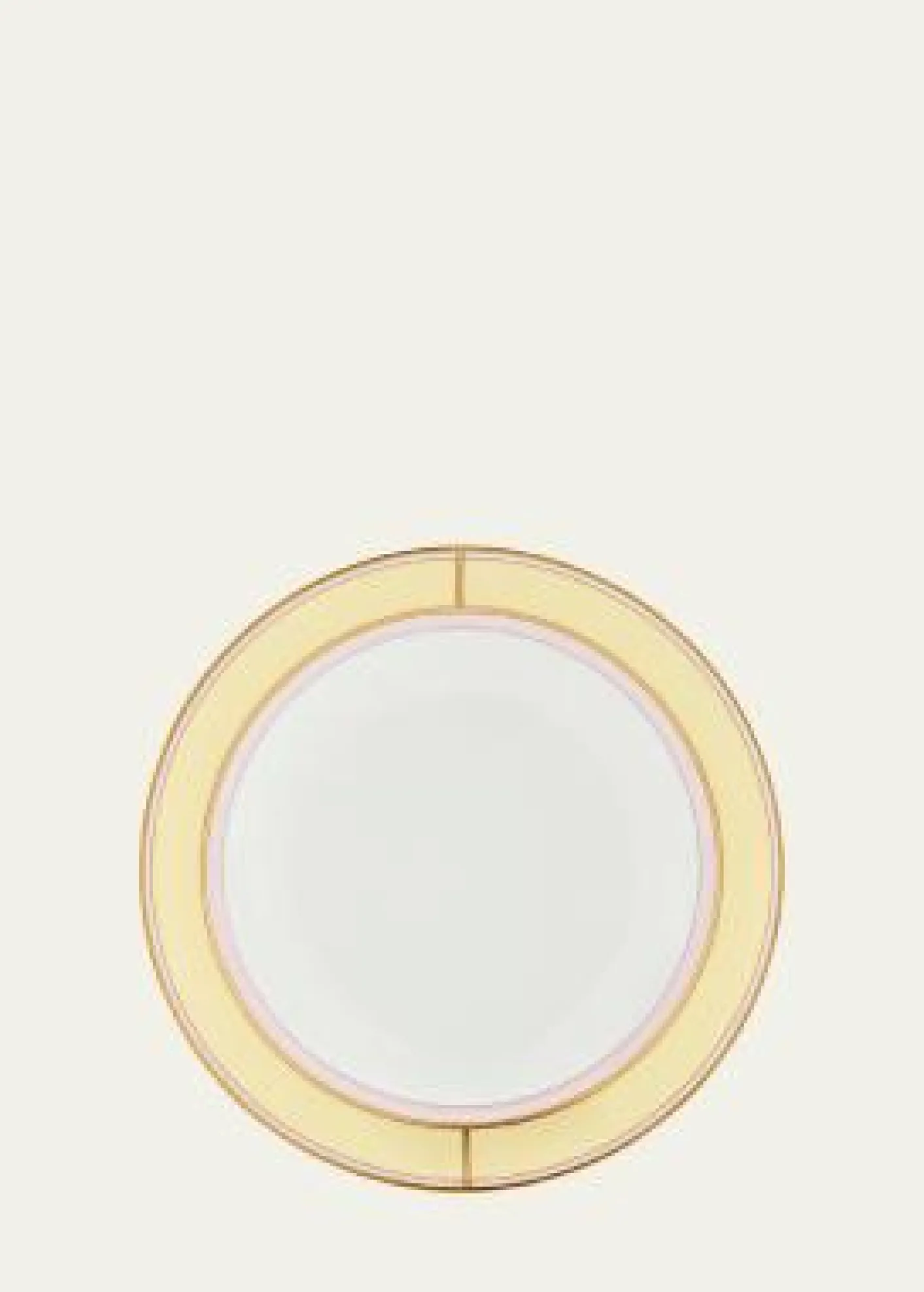 GINORI 1735Diva Colonna Soup Plate, Giallo