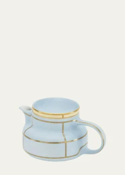 GINORI 1735Diva Colonna Teapot with Cover, Celeste