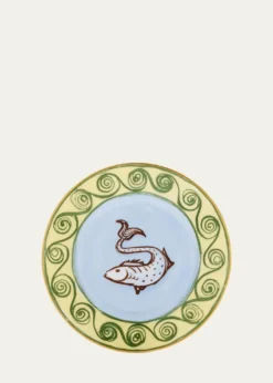 GINORI 1735Il Viaggio di Nettuno Flat Bread Plate