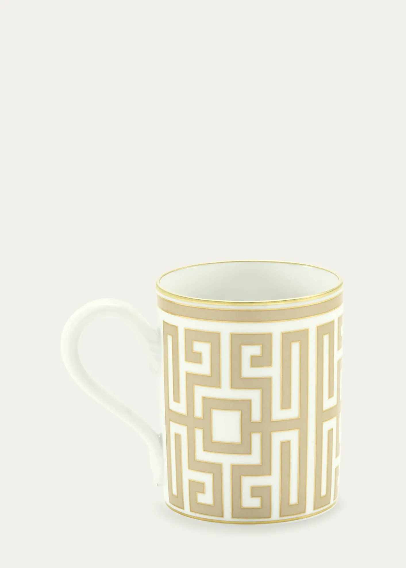 GINORI 1735Labirinto Cachemire Mug, 12.8 oz.