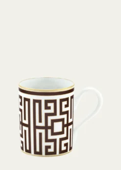 GINORI 1735Labirinto Ebano Mug, 12.8 oz.