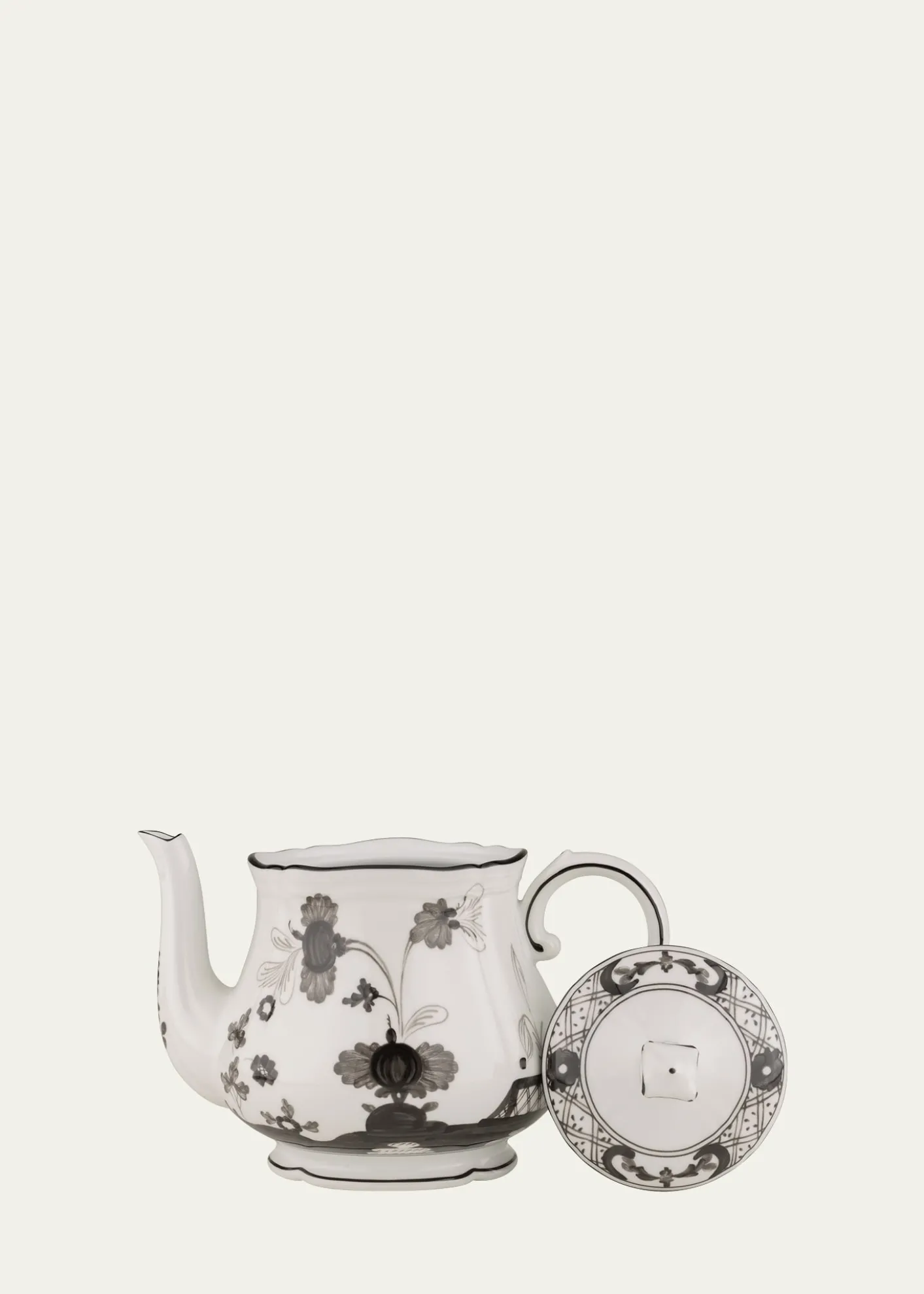 GINORI 1735Oriente Italiano Albus Small Teapot, 23 oz.