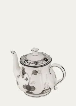 GINORI 1735Oriente Italiano Albus Small Teapot, 23 oz.