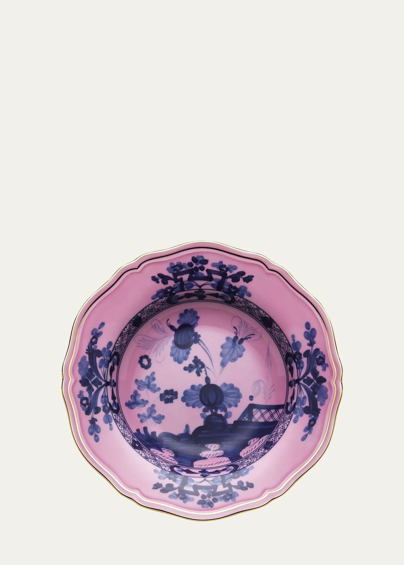 GINORI 1735Oriente Italiano Azaela Rim Soup Plate