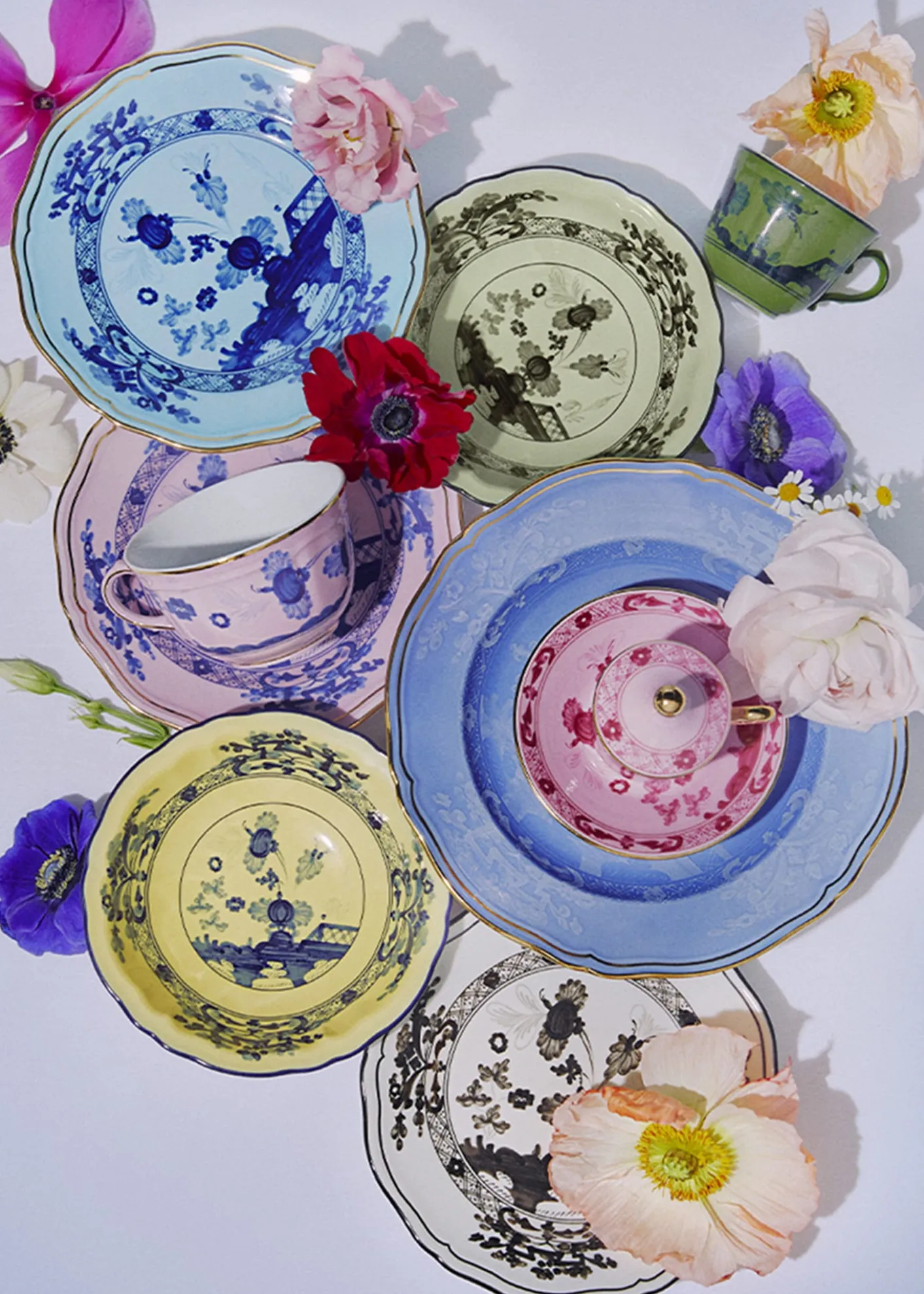 GINORI 1735Oriente Italiano Bread & Butter Plate, Porpora