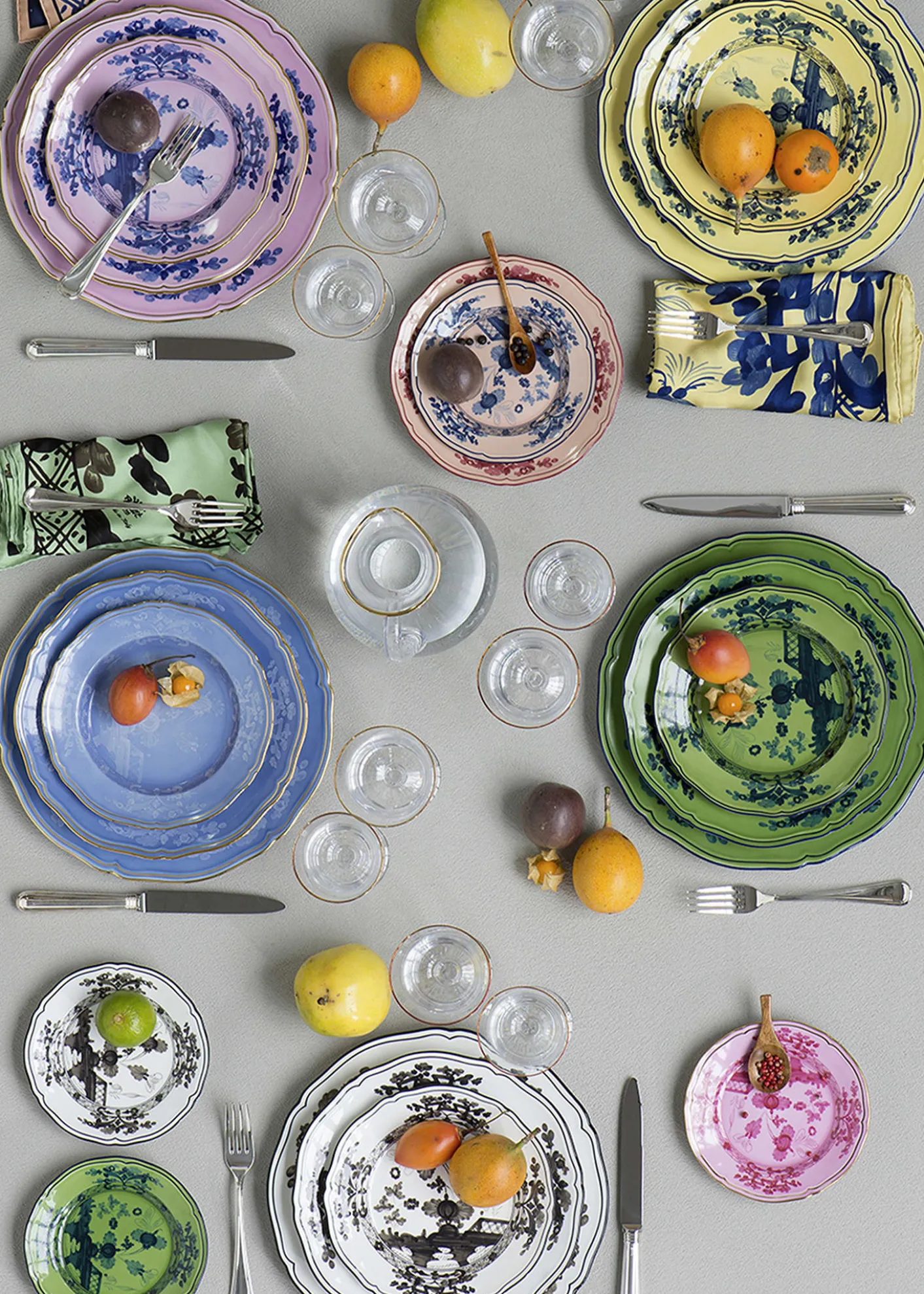 GINORI 1735Oriente Italiano Bread & Butter Plate, Pervinca