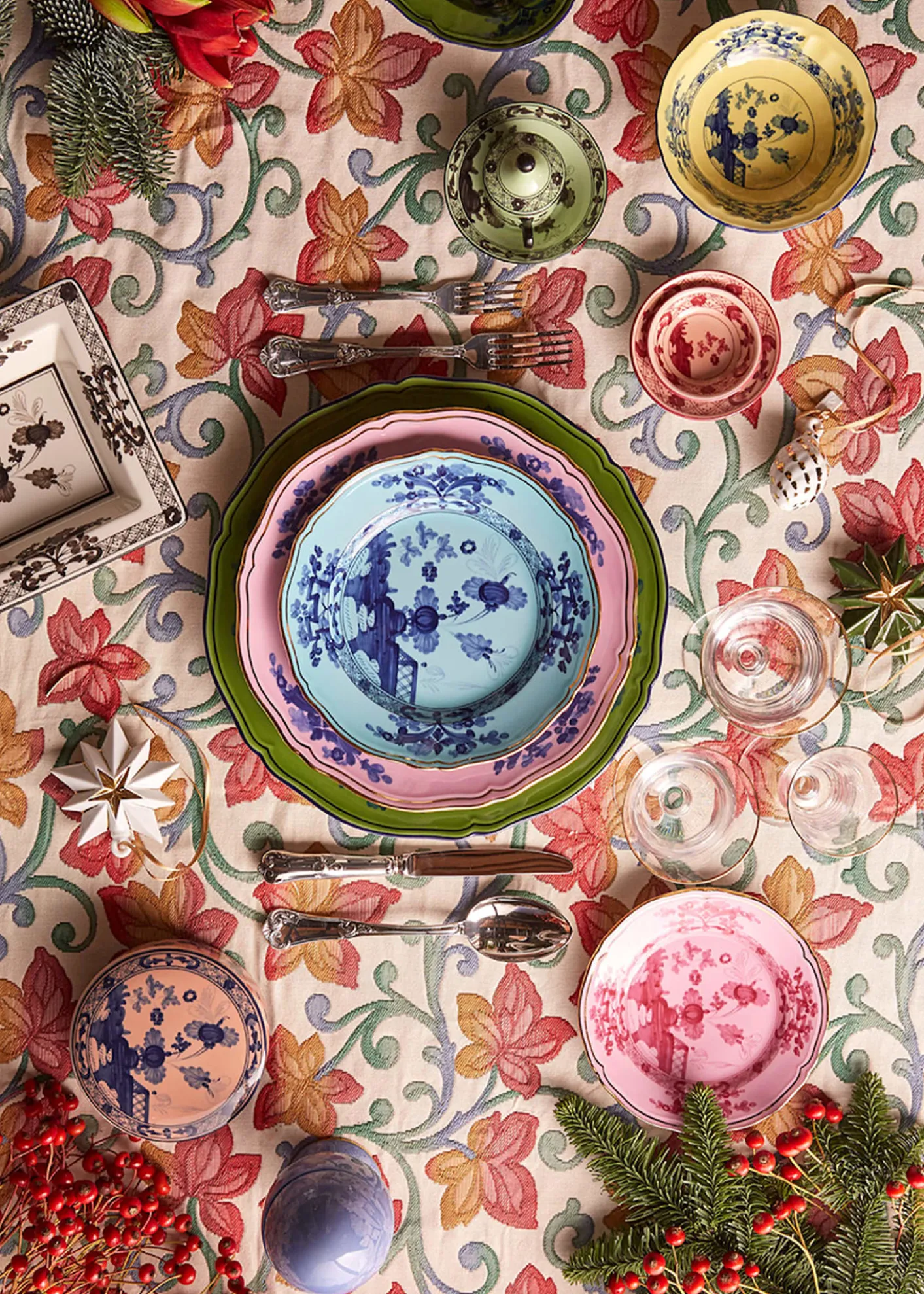 GINORI 1735Oriente Italiano Bread & Butter Plate, Pervinca