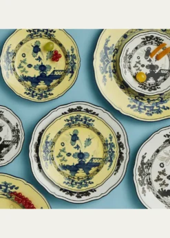 GINORI 1735Oriente Italiano Bread Plate, Citrino