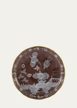 GINORI 1735Oriente Italiano Castagna Tea Saucer