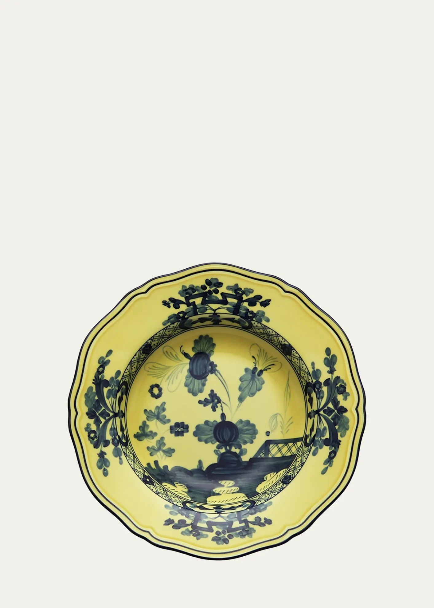 GINORI 1735Oriente Italiano Cintrino Soup Plate