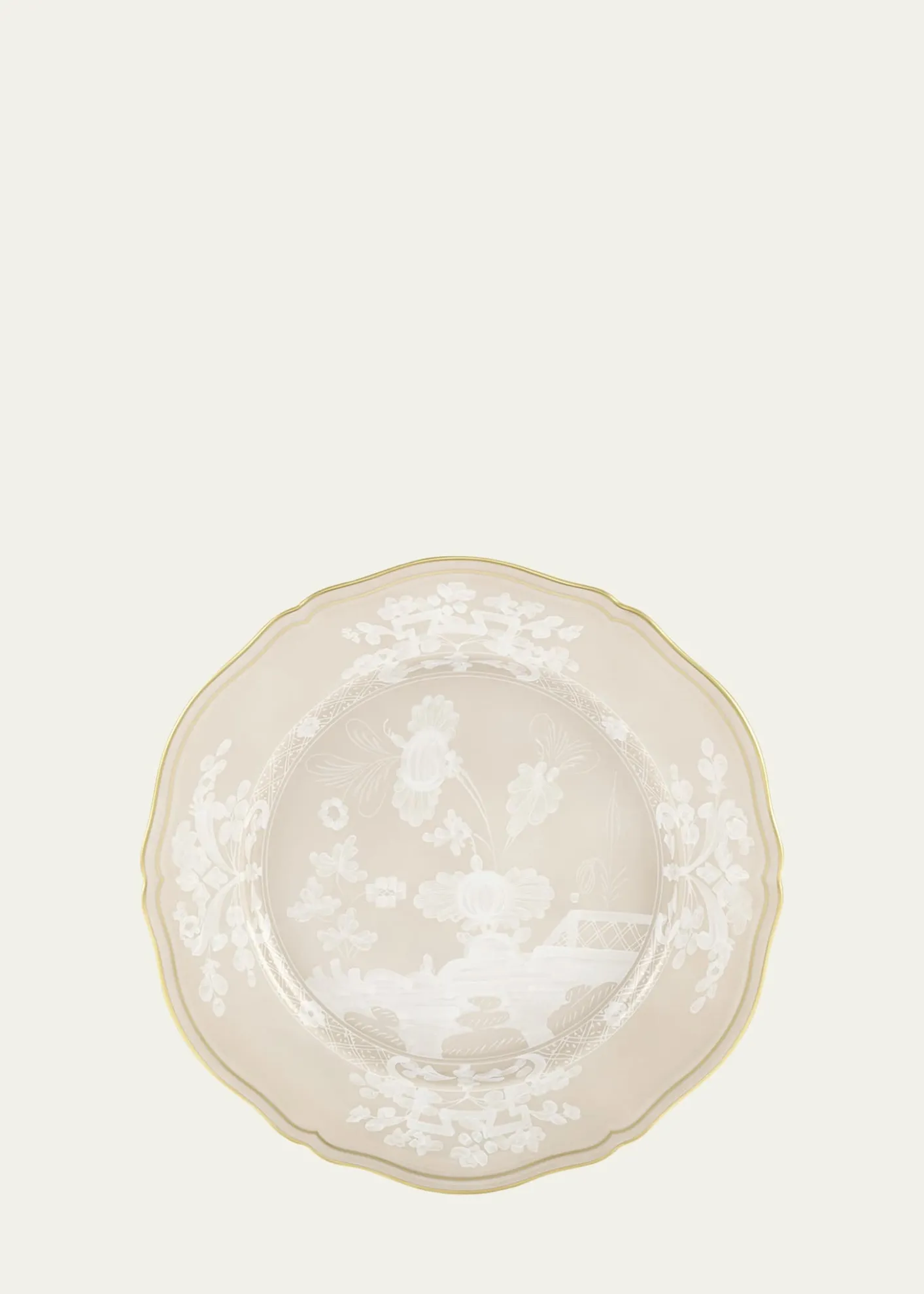 GINORI 1735Oriente Italiano Meringa Dinner Plate