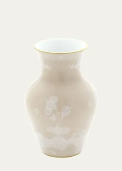 GINORI 1735Oriente Italiano Meringa Ming Vase - 10"
