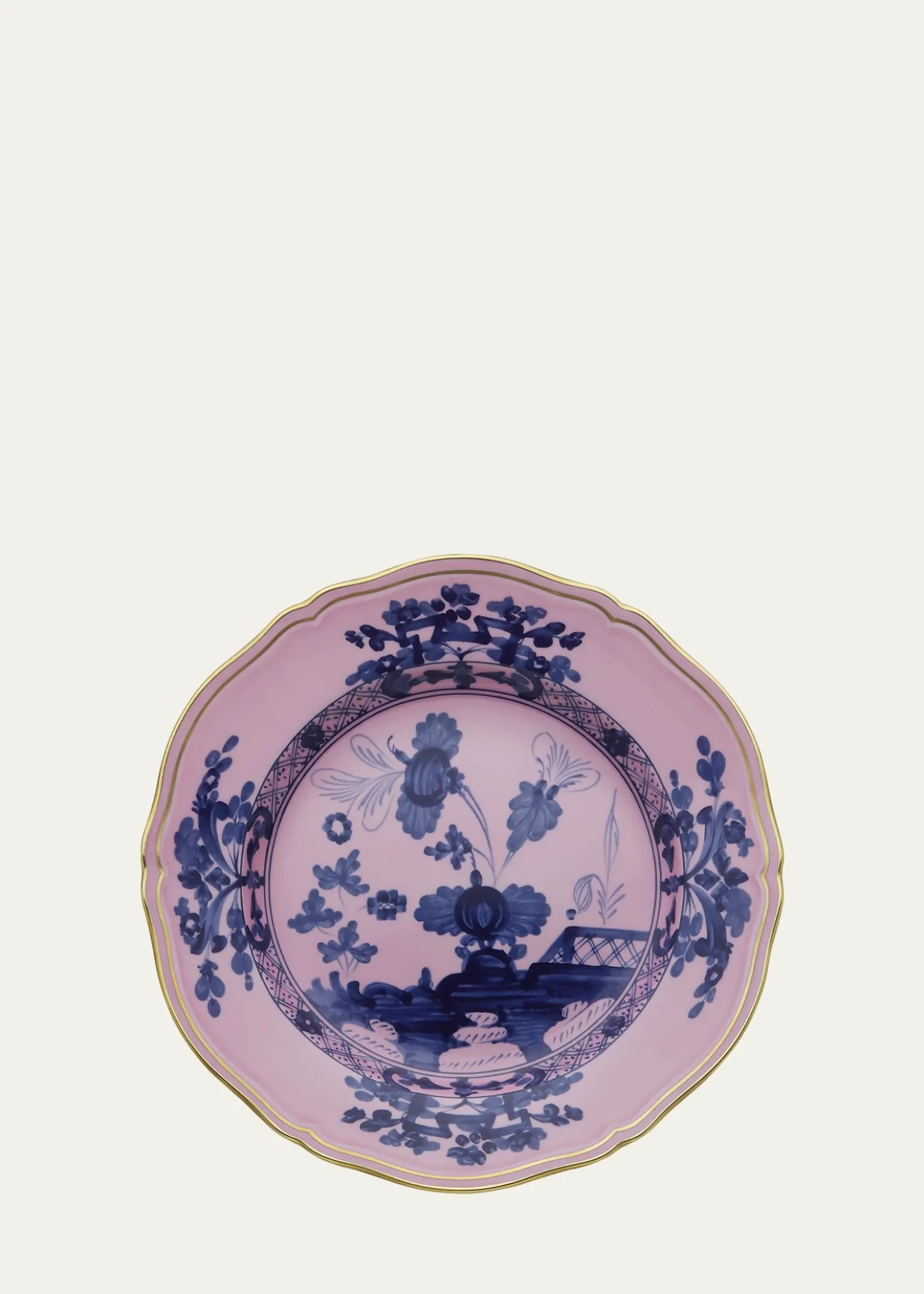 GINORI 1735Oriente Italiano Salad Plate Azalea