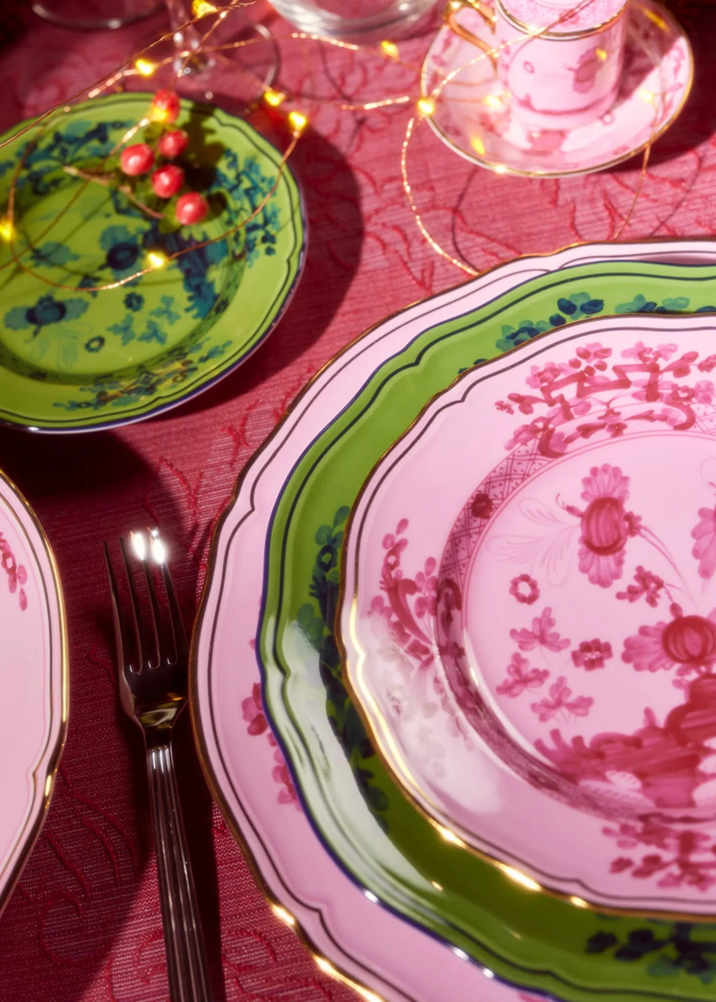 GINORI 1735Oriente Italiano Salad Plate Azalea