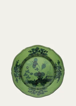 GINORI 1735Oriente Italiano Salad Plate, Malachite