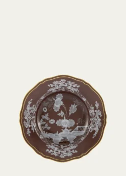 GINORI 1735Oriente Italiano Soup Plate, Castagna