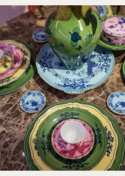 GINORI 1735Oriente Italiano Tea Saucer, Porpora