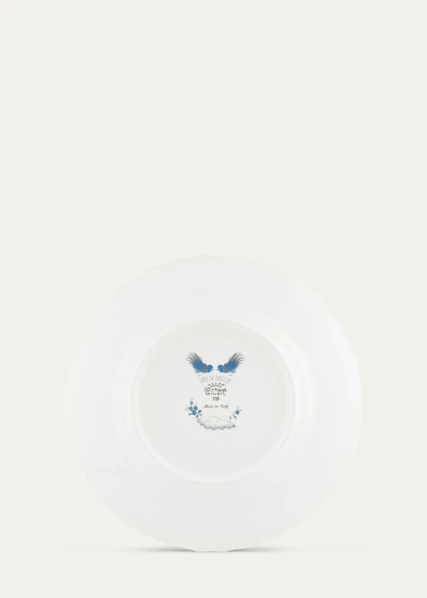 GINORI 1735Oro di Doccia Dessert Plate, Turchese