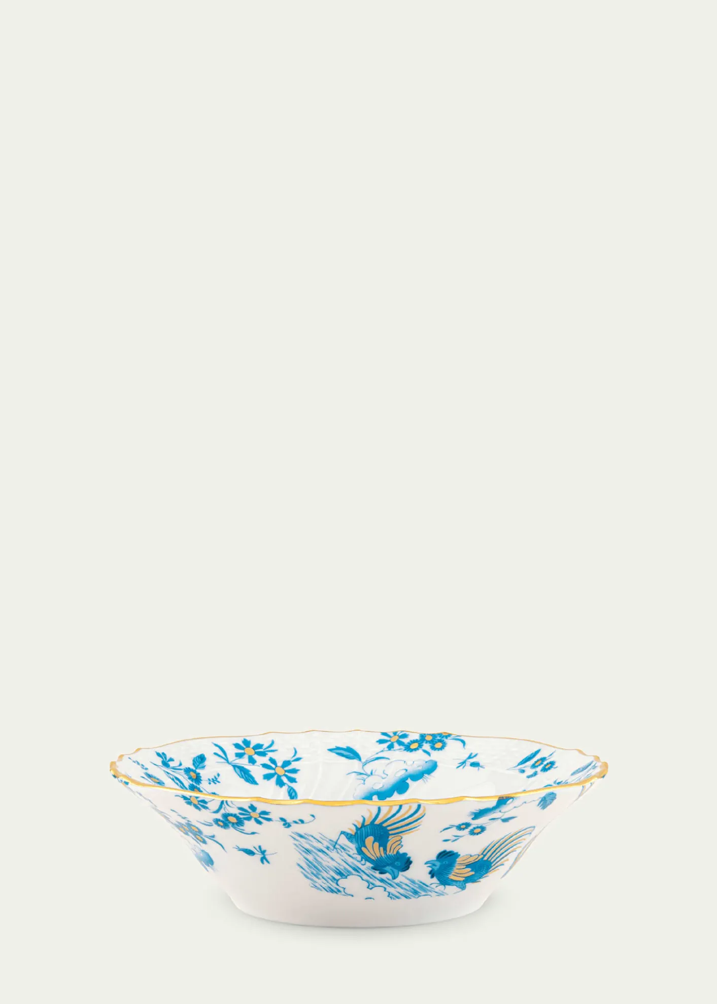 GINORI 1735Oro di Doccia Fruit Bowl, Turchese