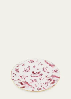 GINORI 1735Oro di Doccia Magenta Dinner Plate