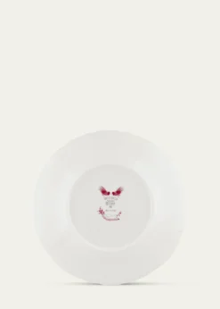 GINORI 1735Oro di Doccia Magenta Dinner Plate