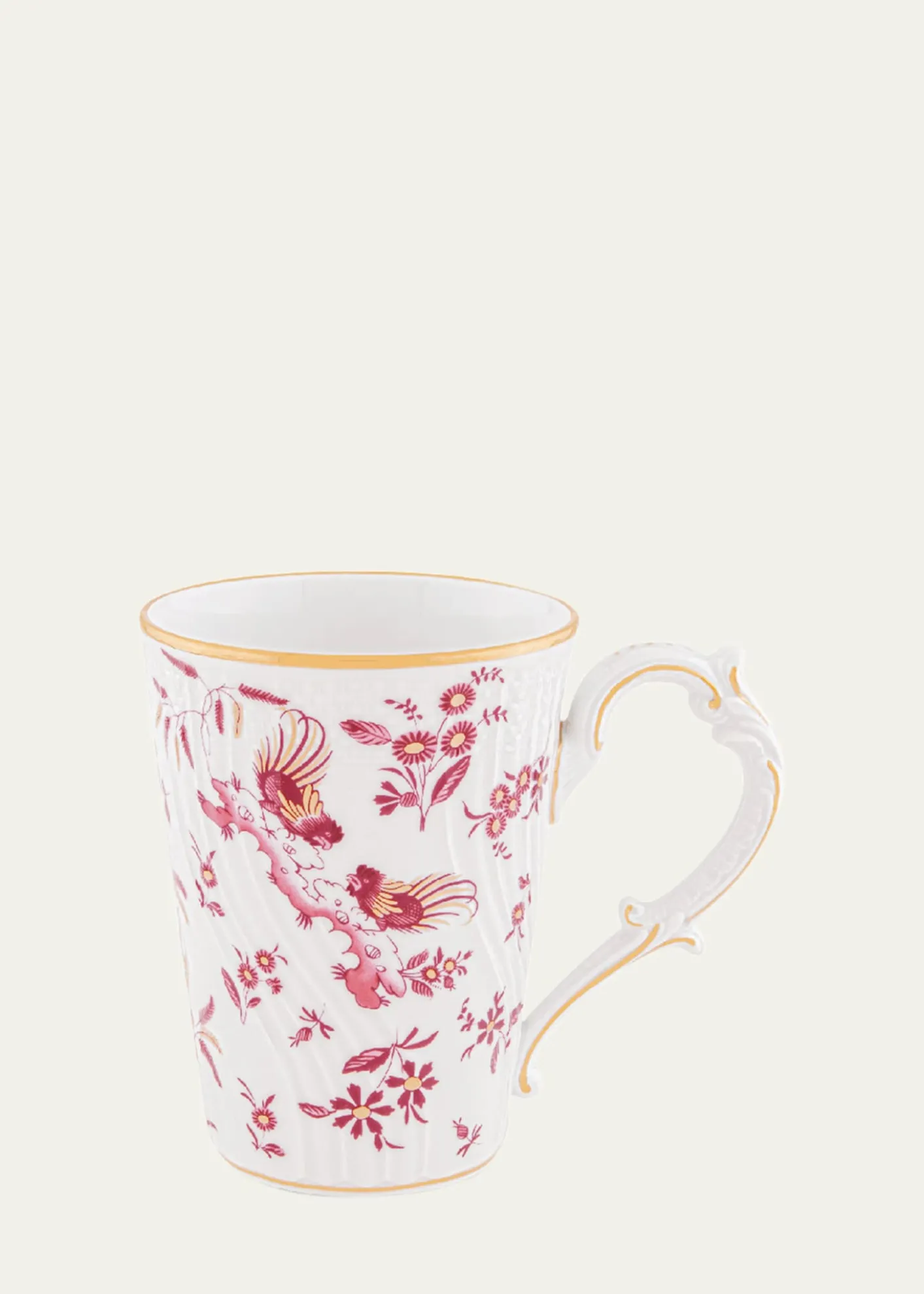 GINORI 1735Oro di Doccia Magenta Mug, 14 oz