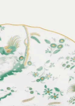 GINORI 1735Oro di Doccia Soup Plate, Giada