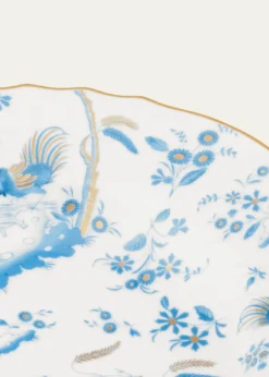 GINORI 1735Oro di Doccia Soup Plate, Turchese