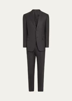 Giorgio ArmaniMen's Basic Wool Two-Piece Suit