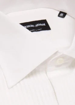 Giorgio ArmaniMen's Formal Bib Dress Shirt