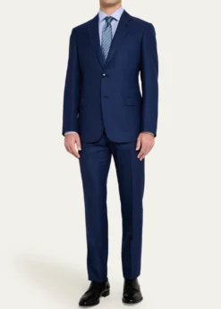 Giorgio ArmaniMen's Micro-Houndstooth 210G Suit