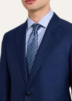 Giorgio ArmaniMen's Micro-Houndstooth 210G Suit