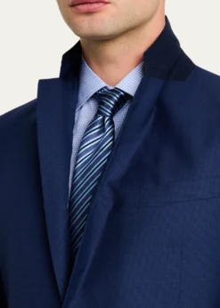 Giorgio ArmaniMen's Micro-Houndstooth 210G Suit