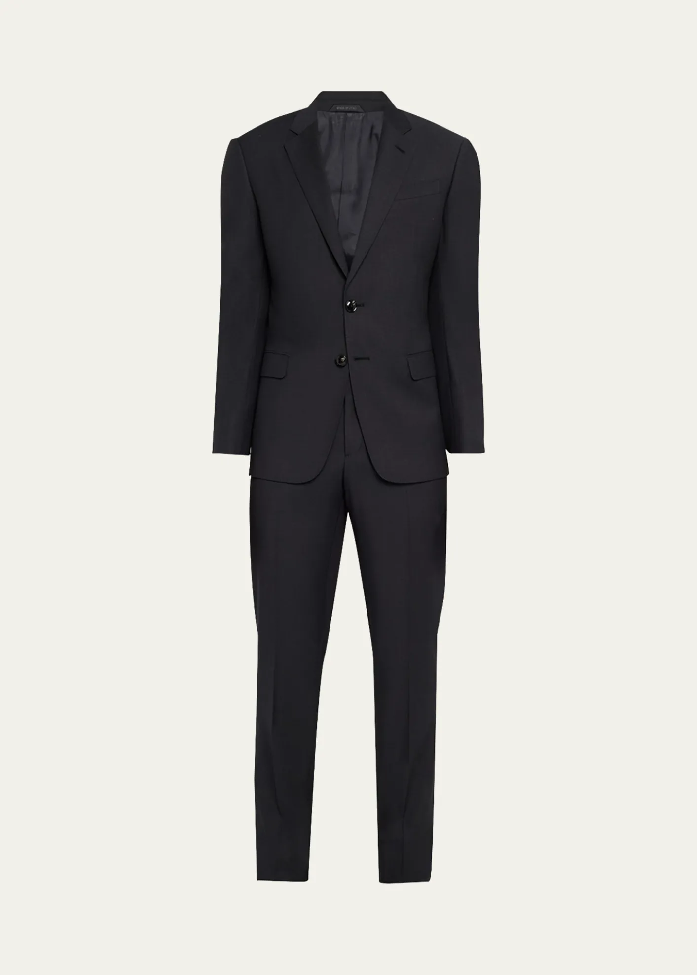 Giorgio ArmaniMen's Pinpoint Twill Suit