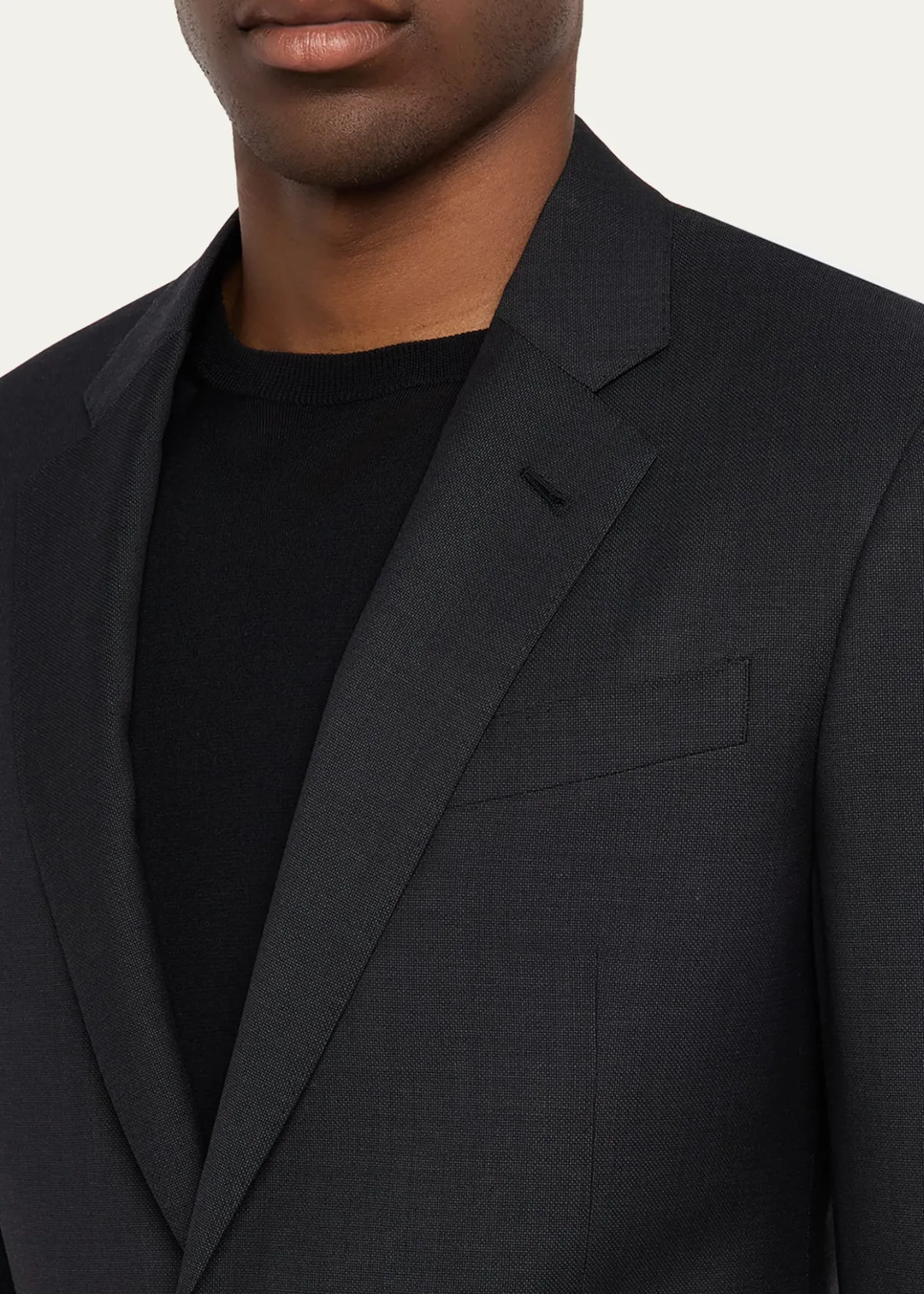 Giorgio ArmaniMen's Pinpoint Twill Suit