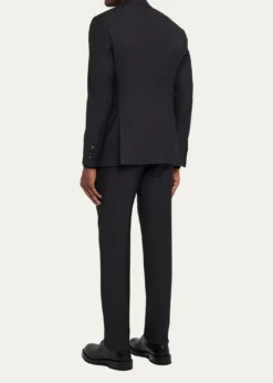Giorgio ArmaniMen's Pinpoint Twill Suit