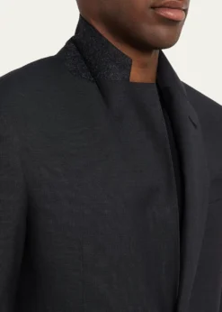 Giorgio ArmaniMen's Pinpoint Twill Suit