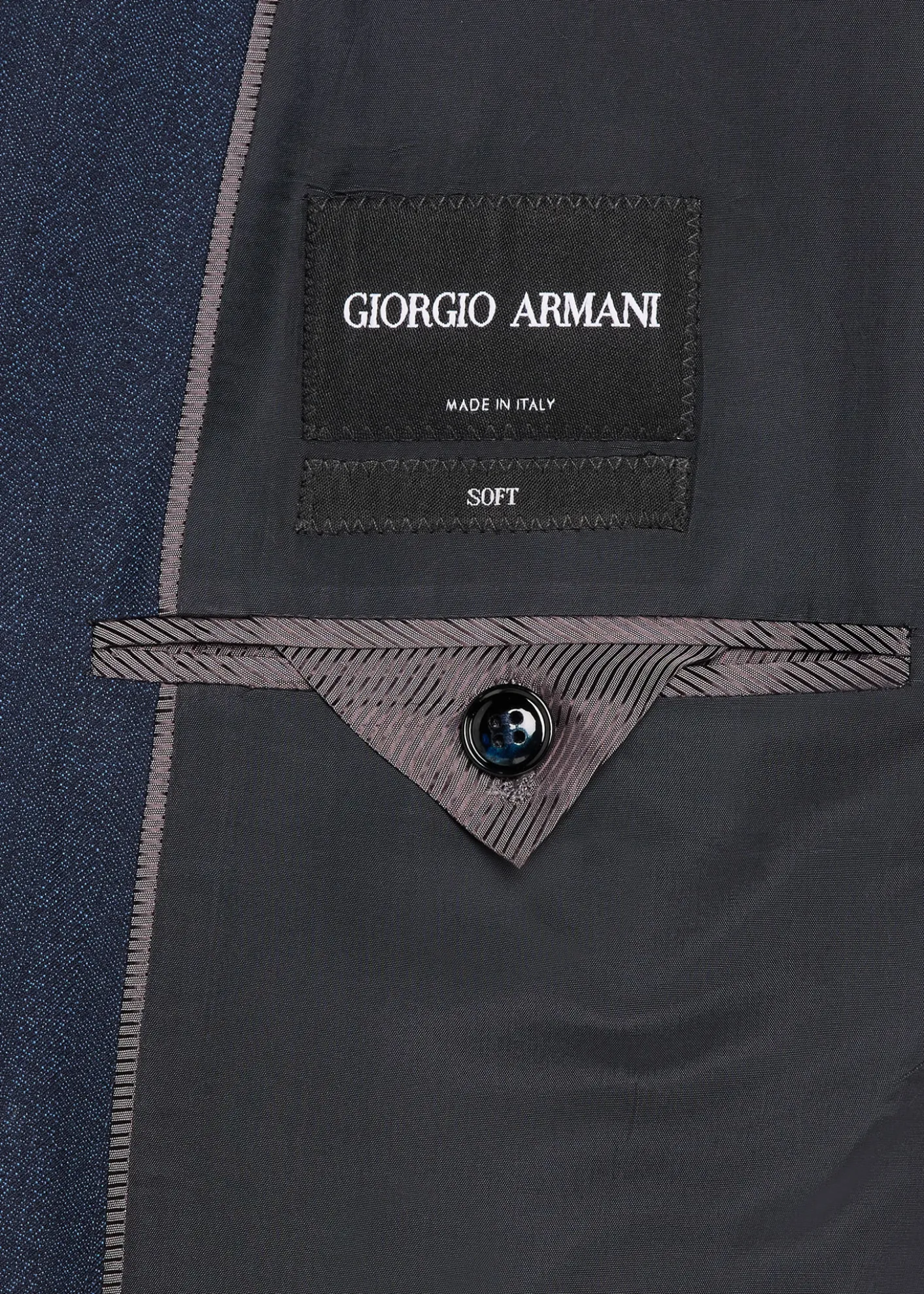 Giorgio ArmaniMen's Soft Line Chevron Single-Breasted Suit