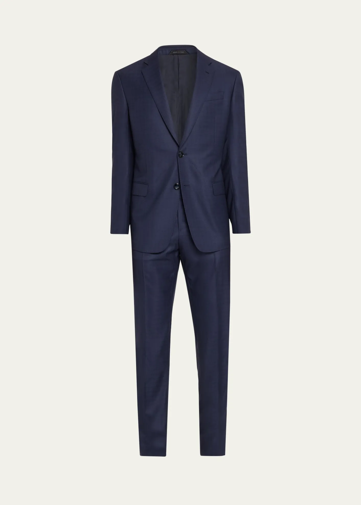 Giorgio ArmaniMen's Soft Line Textured Wool Two-Piece Suit