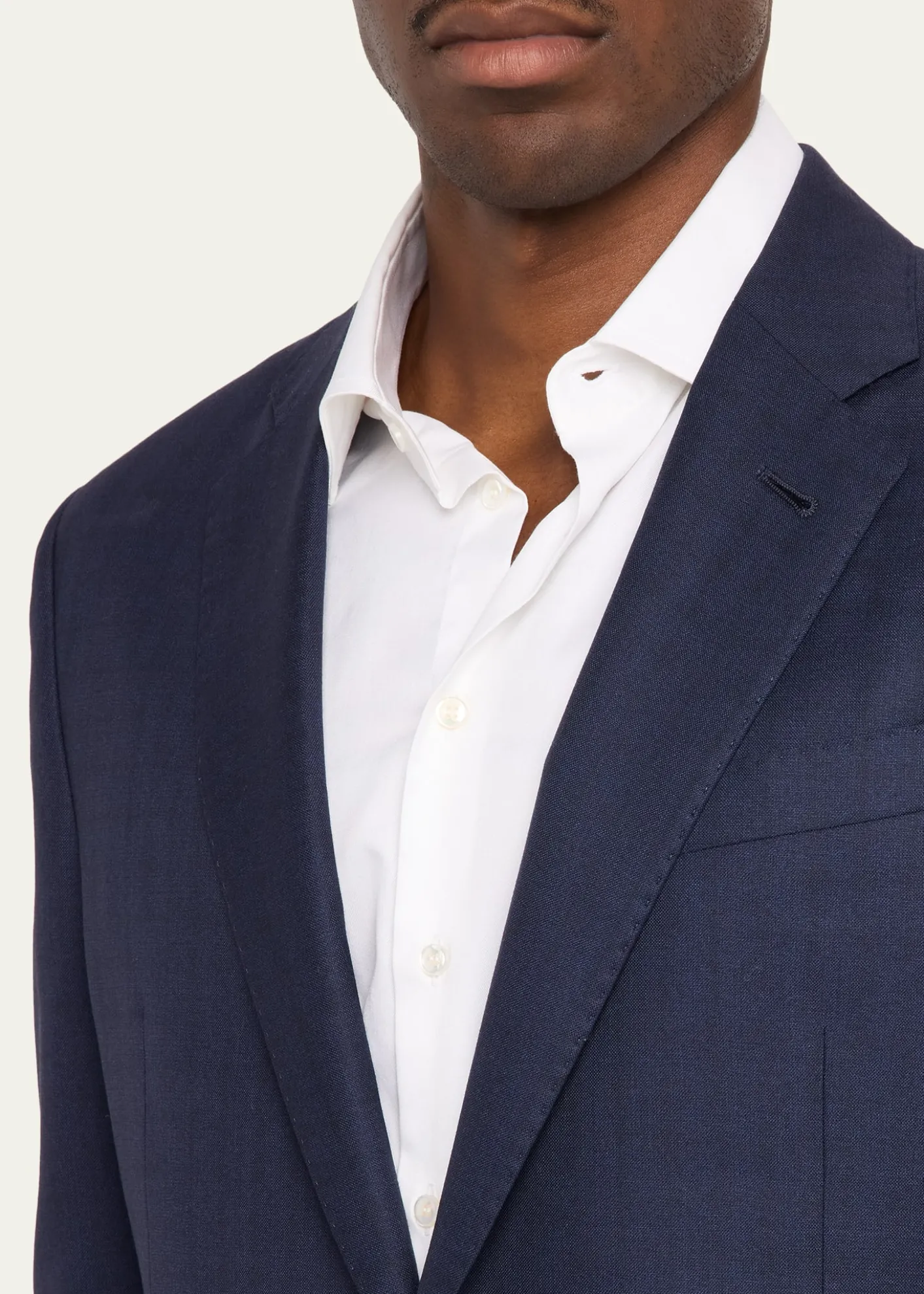 Giorgio ArmaniMen's Soft Line Textured Wool Two-Piece Suit