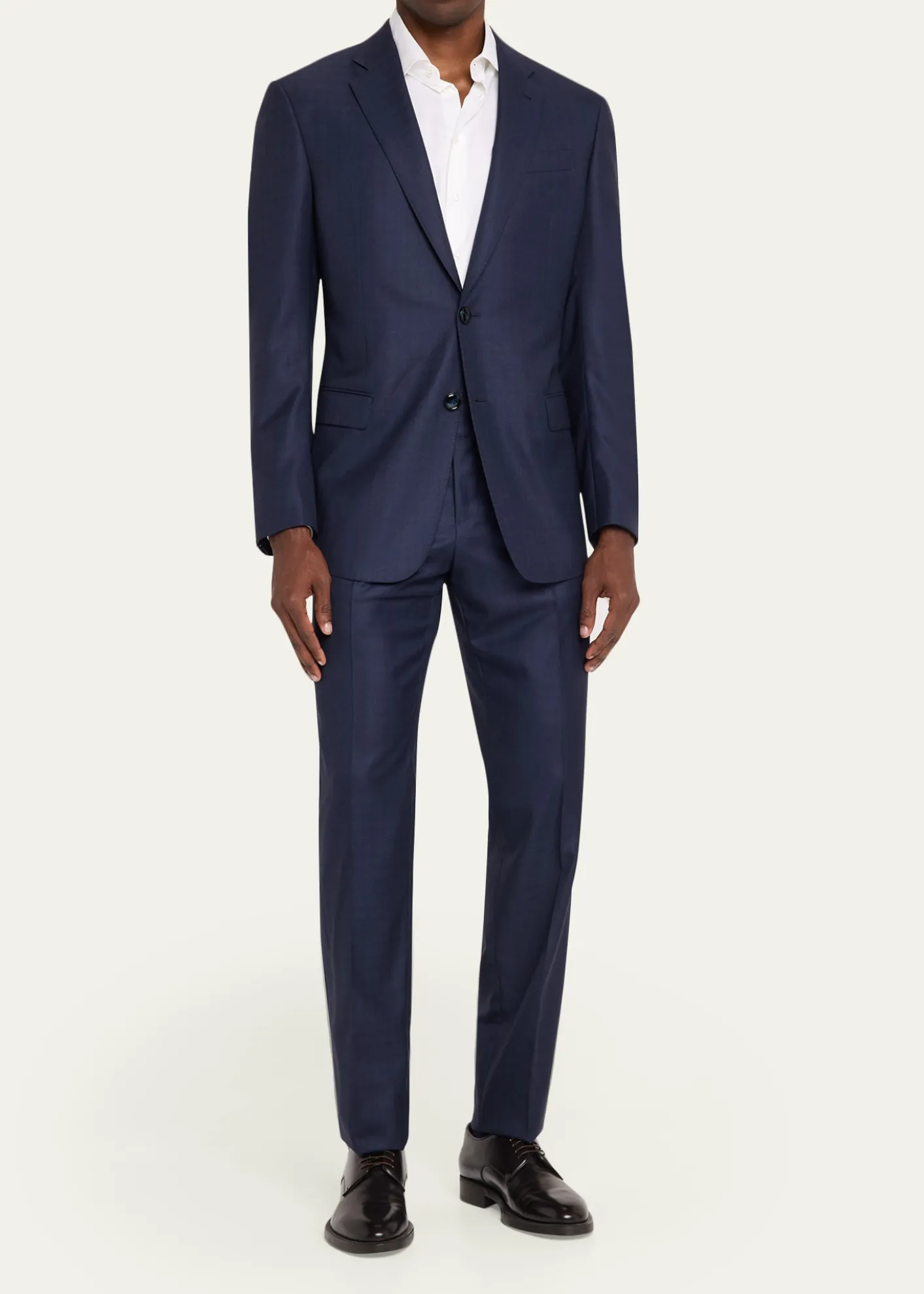 Giorgio ArmaniMen's Soft Line Textured Wool Two-Piece Suit