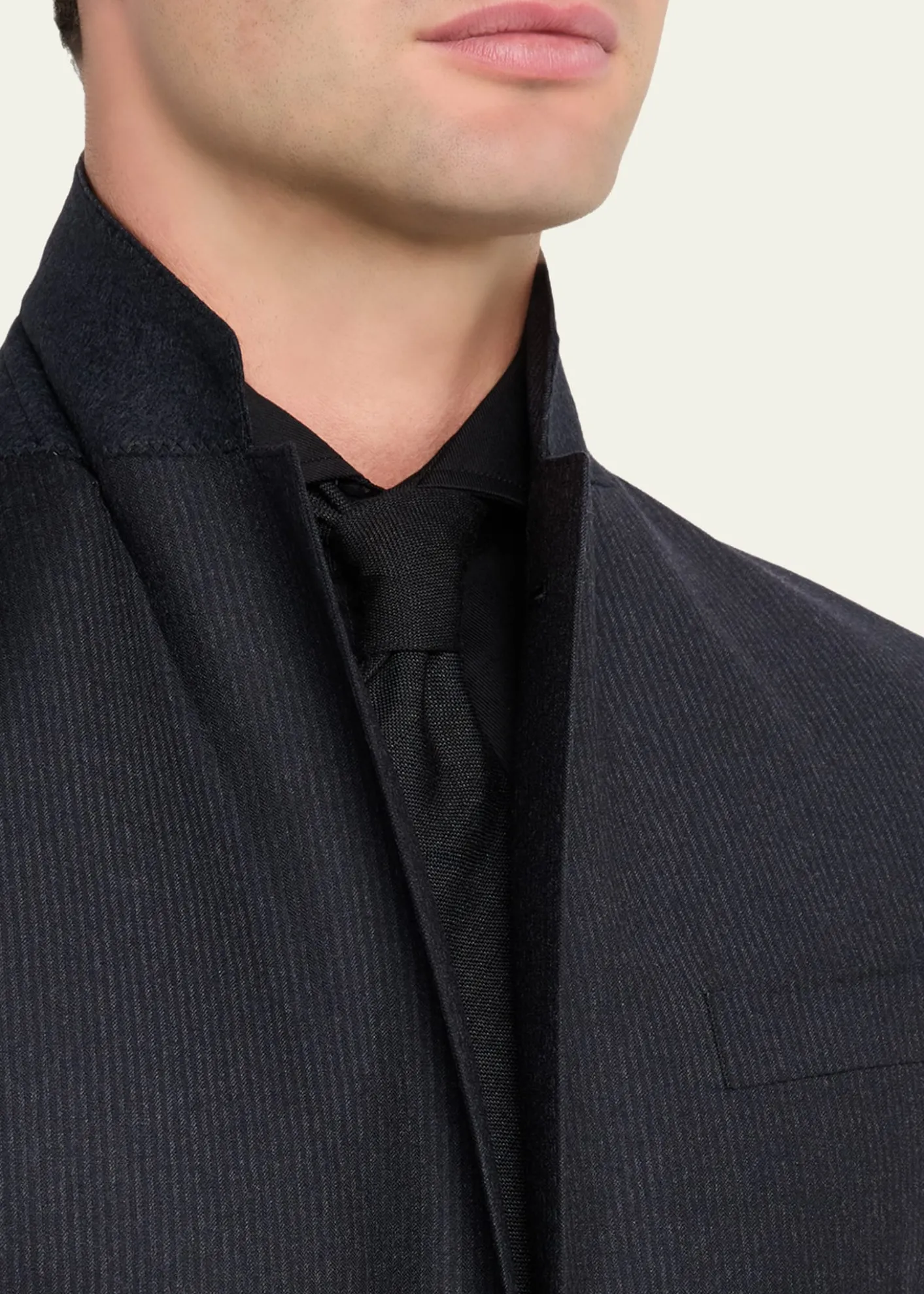 Giorgio ArmaniMen's Tonal Micro Pinstripe Two-Piece Suit