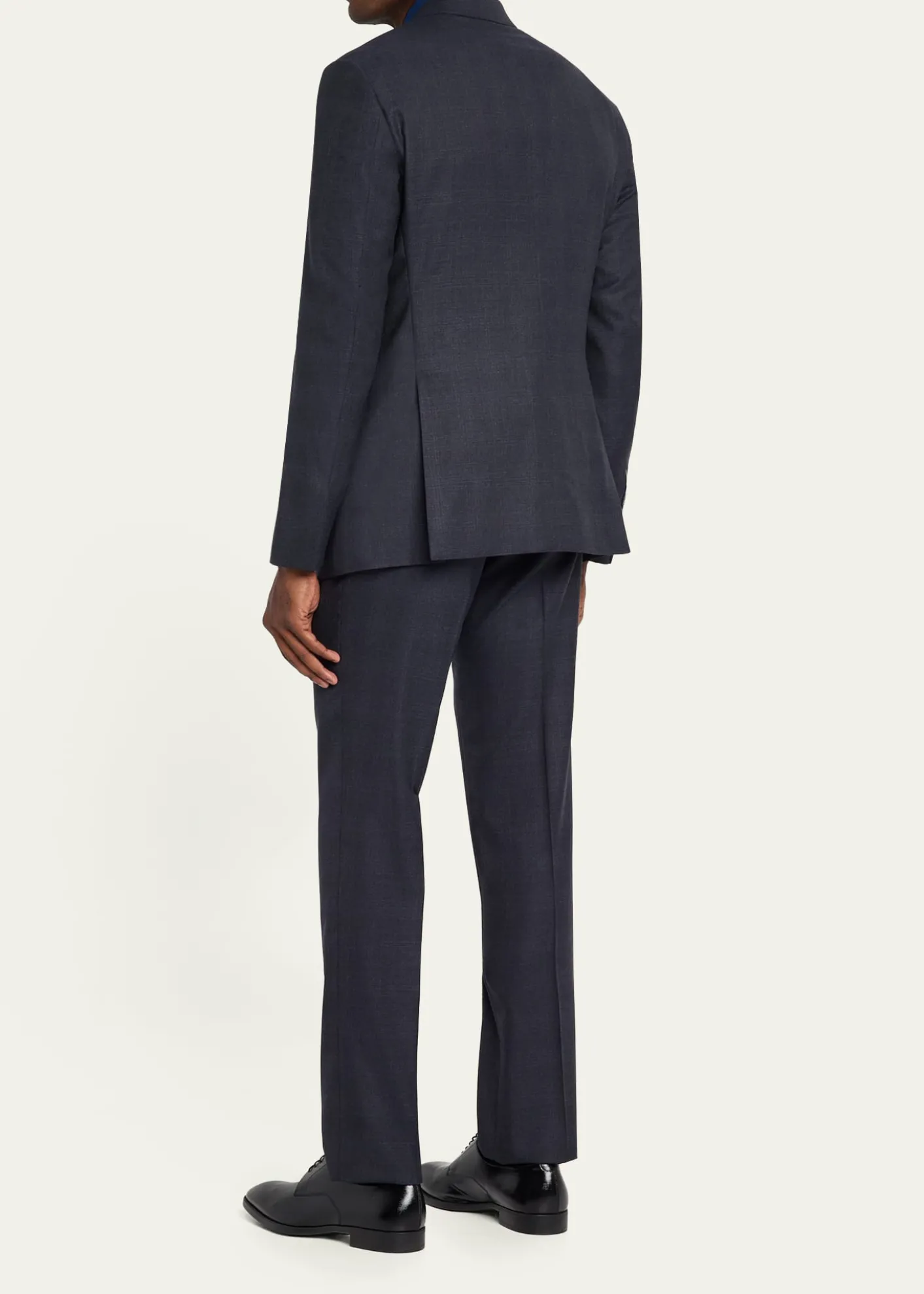 Giorgio ArmaniMen's Tonal Check Single-Breasted Suit