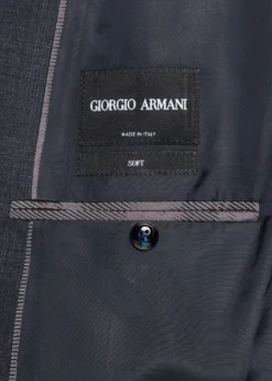 Giorgio ArmaniMen's Tonal Check Single-Breasted Suit